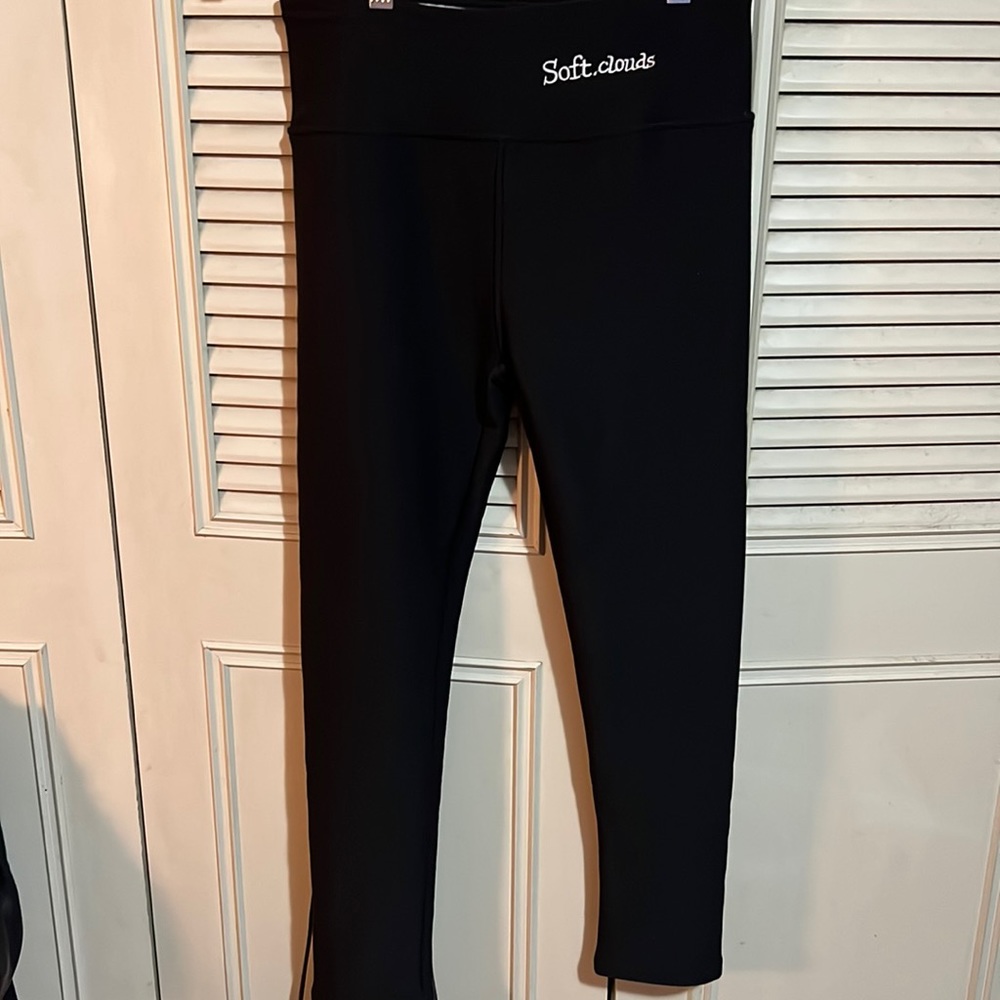 Soft Clouds Fuzzy Lined legging’s